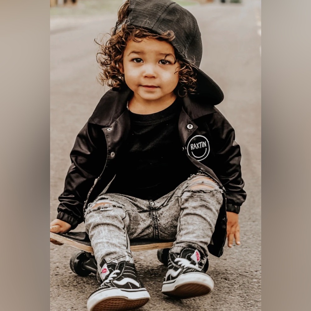 Kids Black Jacket